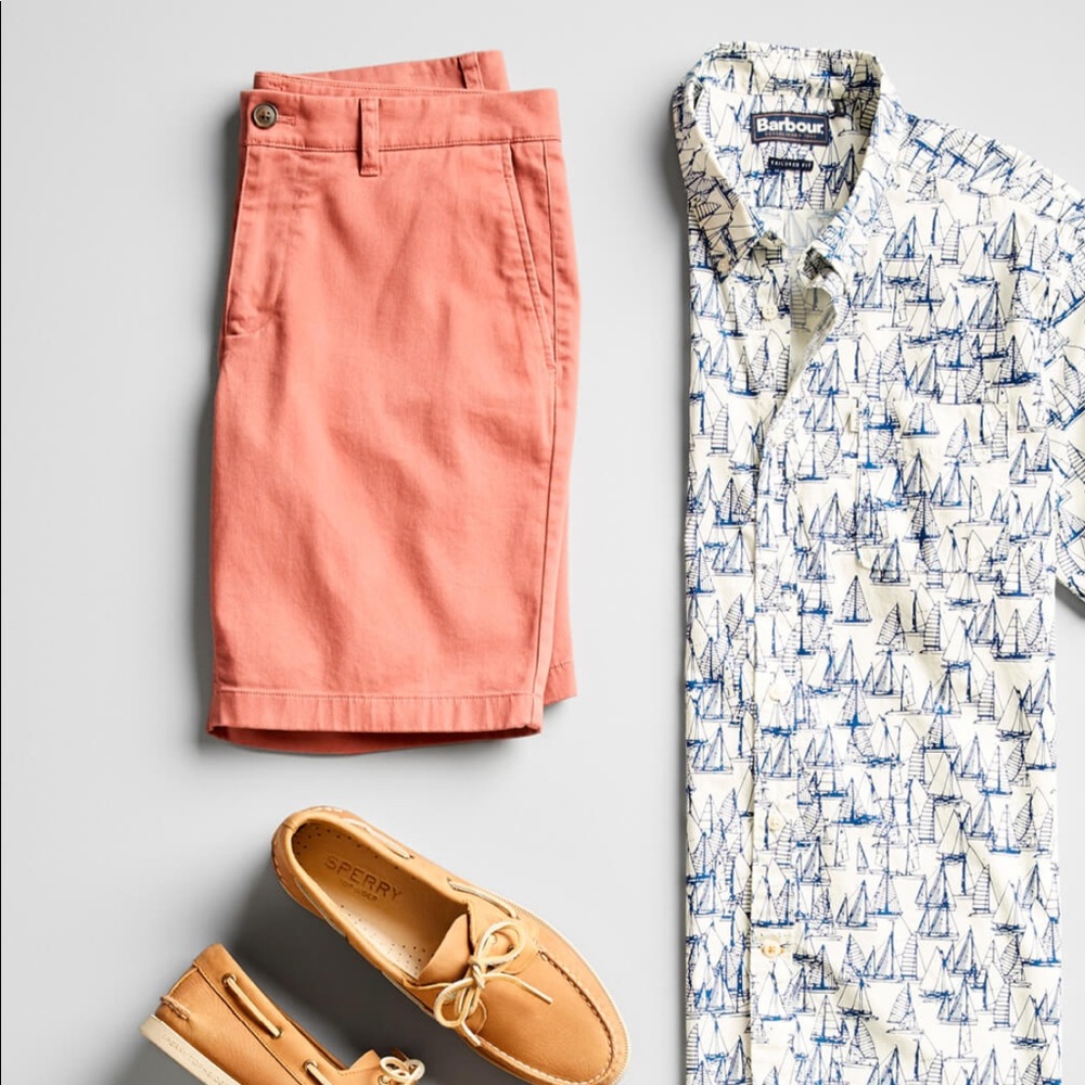 Even Tide Preppy Pink Shorts!